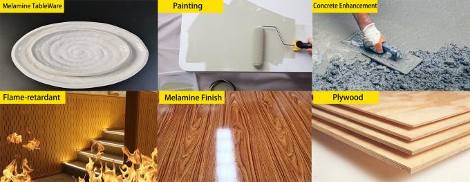 EU Melamine Resin White Powder For Plywood HPL Coating 2